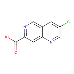 3-chloro-1,6-naphthyridine-7-carboxylic acid