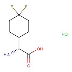 (R)-2-amino-2-(4,4-difluorocyclohexyl)acetic acid hydrochloride
