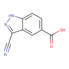 3-cyano-1H-indazole-5-carboxylic acid