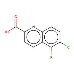 6-chloro-5-fluoro-quinoline-2-carboxylic acid
