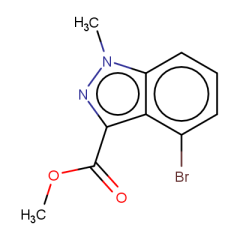 methyl 4-bromo-1-methyl-1H-indazole-3-carboxylate