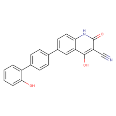 4-hydroxy-6-{2'-hydroxy-[1,1'-biphenyl]-4-yl}-2-oxo-1,2-dihydroquinoline-3-carbonitrile