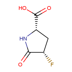 cis-4-fluoro-5-oxopyrrolidine-2-carboxylic acid