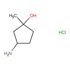 3-amino-1-methylcyclopentan-1-ol hydrochloride