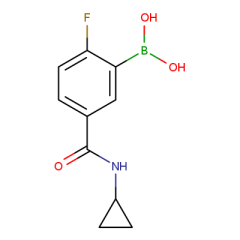 5-(Cyclopropylcarbamoyl)-2-fluorophenylboronic acid