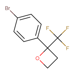 2-(4-bromophenyl)-2-(trifluoromethyl)oxetane