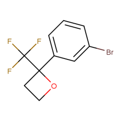 2-(3-bromophenyl)-2-(trifluoromethyl)oxetane