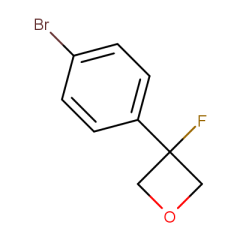 3-(4-bromophenyl)-3-fluorooxetane
