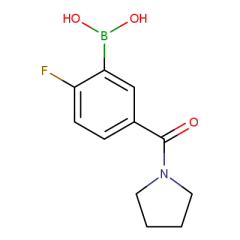 2-Fluoro-5-(pyrrolidine-1-carbonyl)phenylboronic acid